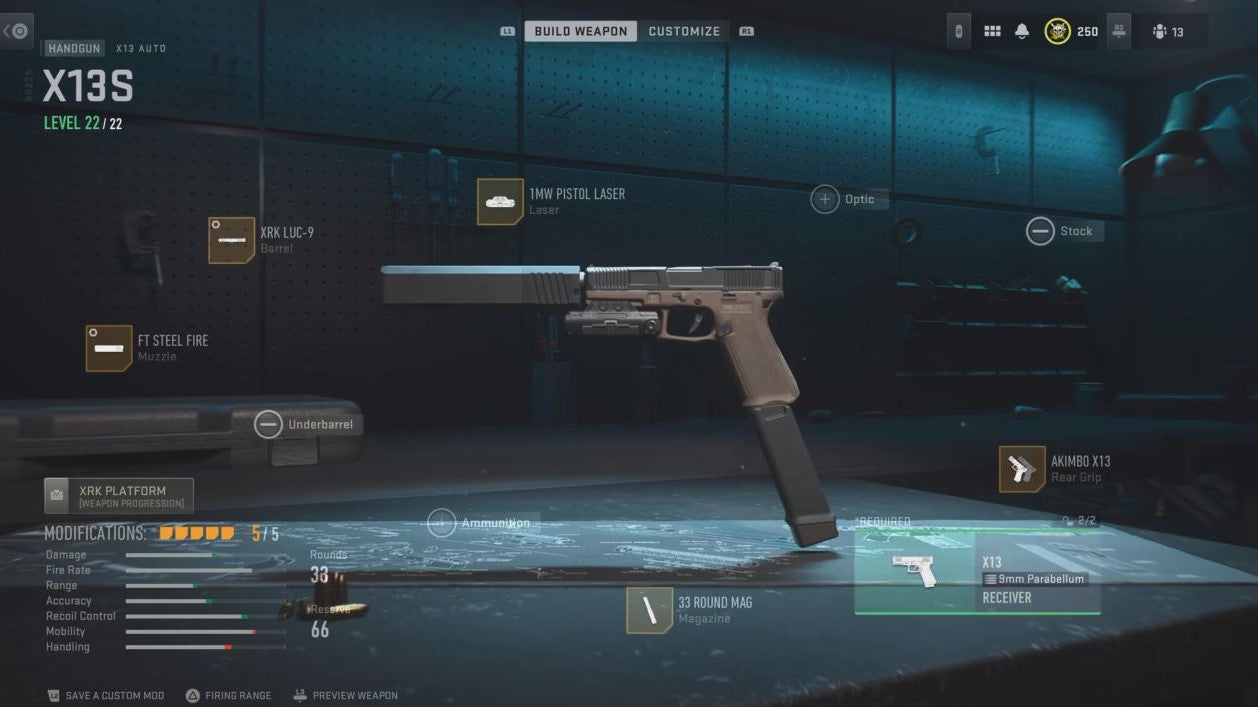 Best X13 Akimbo Pistols Loadout for Call of Duty Warzone 2.0 KontrolFreek