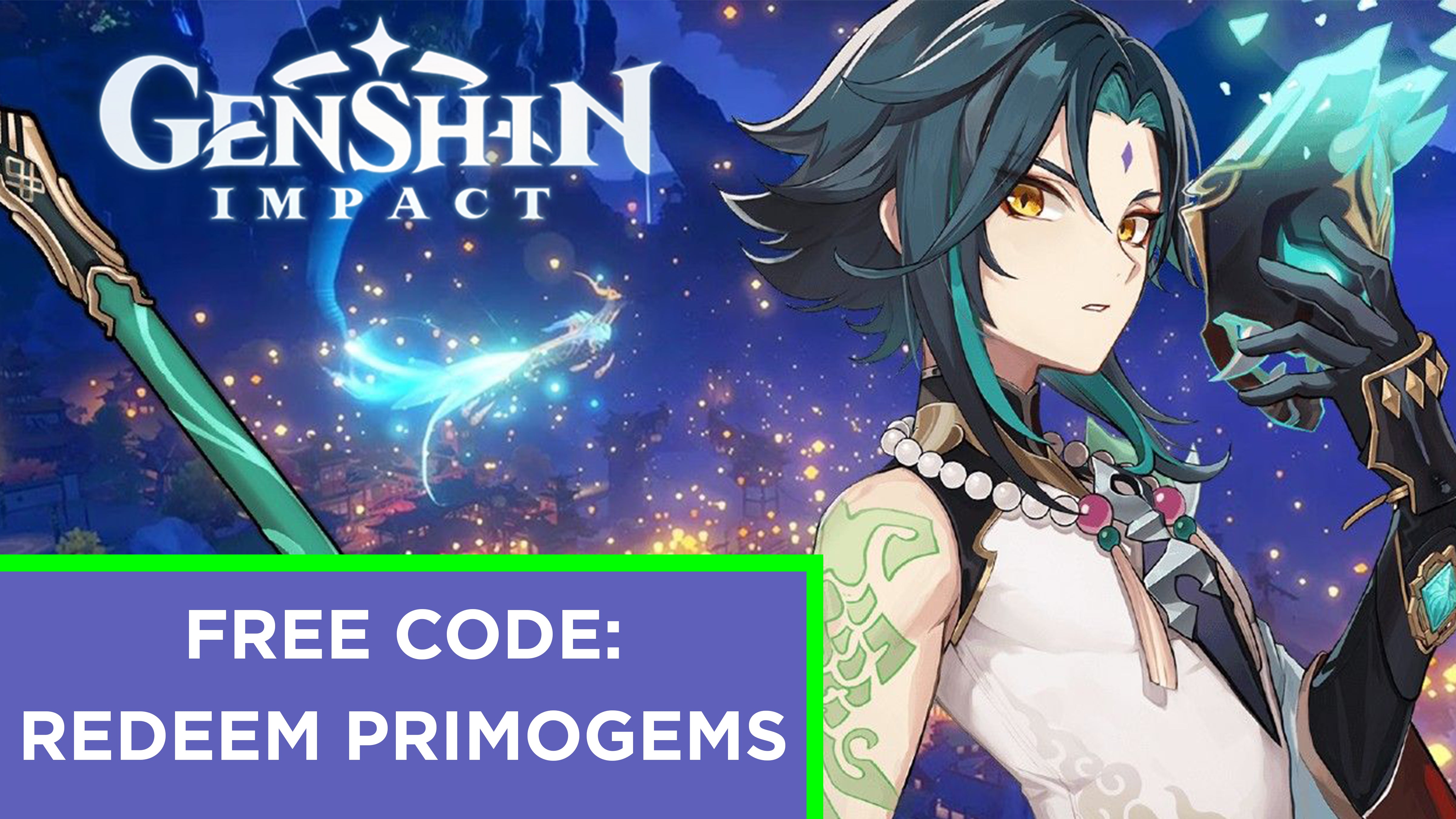 Genshin Impact Codes For Free Primogems (Redeem Code Update