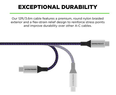 USB A-to-C Gaming Cable™