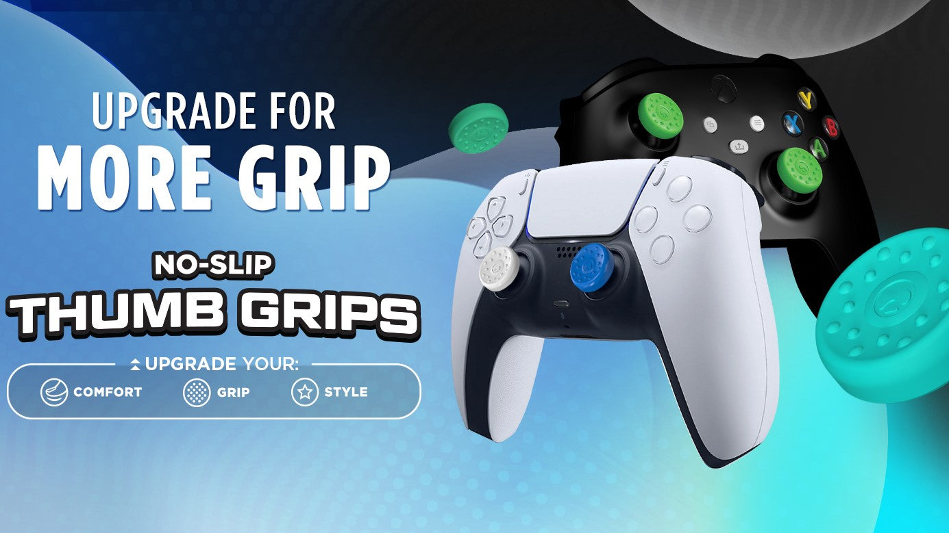 Grip Problem Controller 3 Steps to Upgrade Your Controller with No-Slip Thumb Grips – KontrolFreek