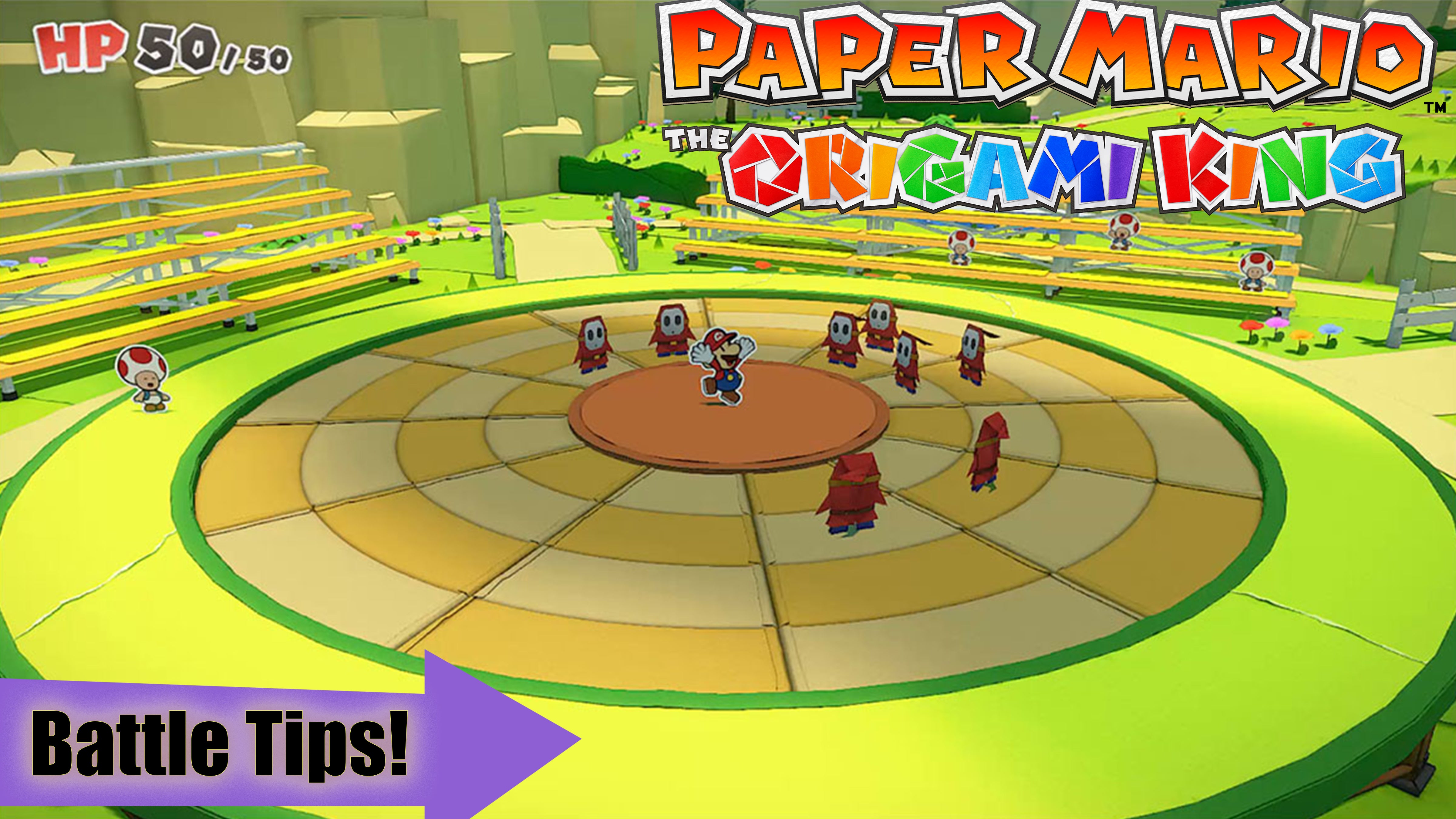 Paper King Paper Mario: The Origami King | How to Master the New Battle System ...