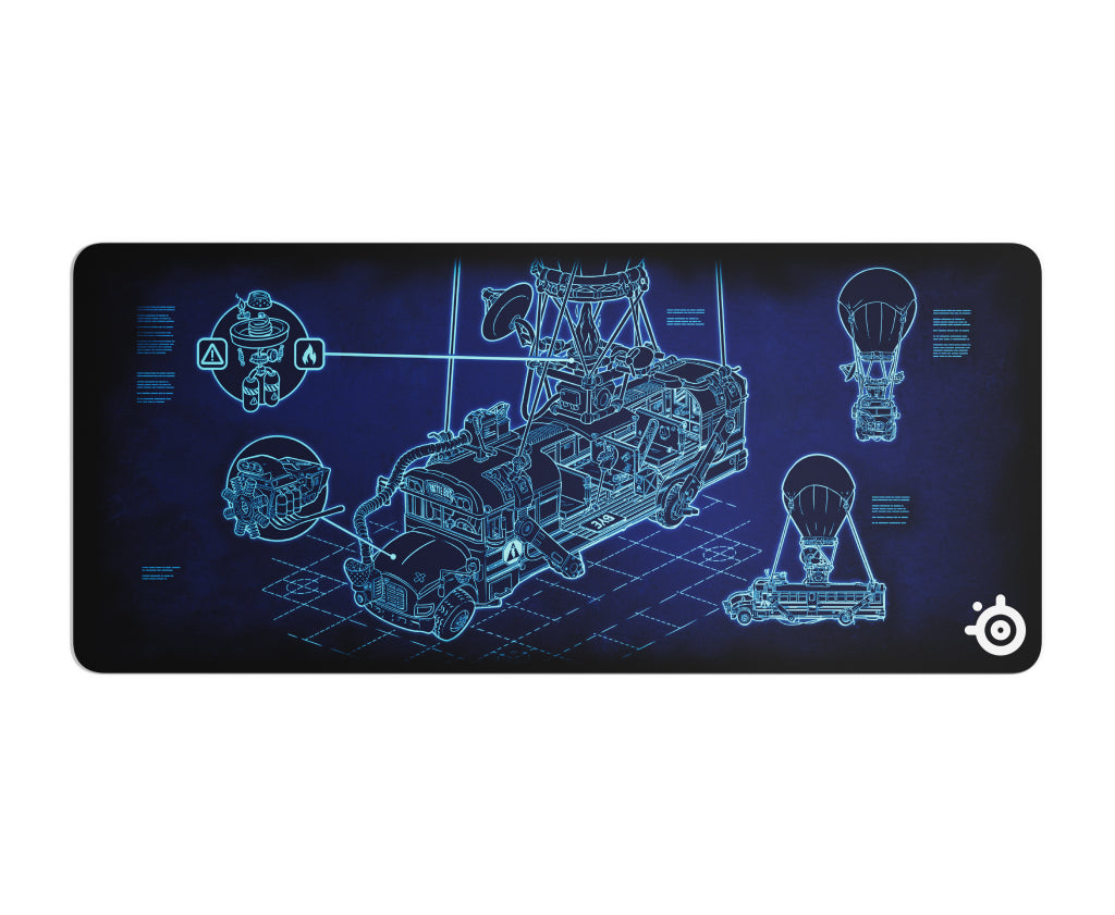 SteelSeries Qck Cloth XXL - Fortnite Battle Bus Edition