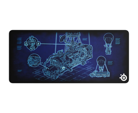 SteelSeries Qck Cloth XXL - Fortnite Battle Bus Edition