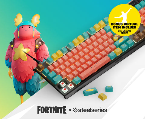 SteelSeries PBT Keycaps - Fortnite Guff Edition