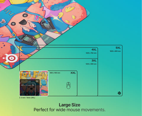 SteelSeries Qck Cloth L - Fortnite Guff Edition