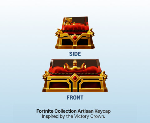 SteelSeries Fortnite Victory Crown Edition Artisan Keycap