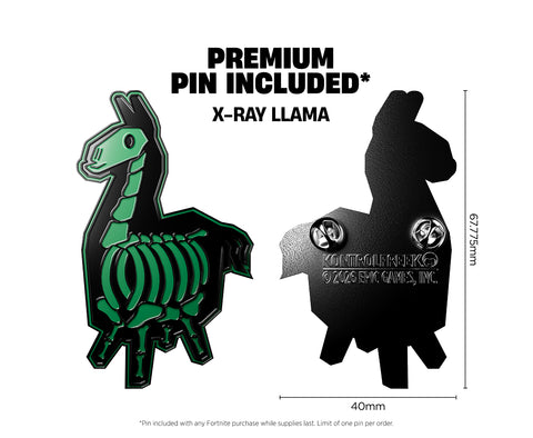 Fortnite X-ray Llama Pin - Limited Edition
