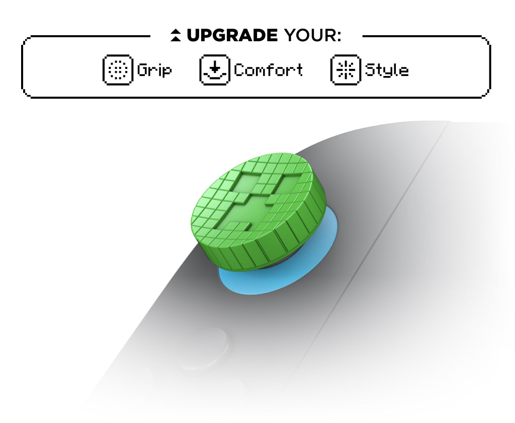 Minecraft Creeper Edition No-Slip Thumb Grips