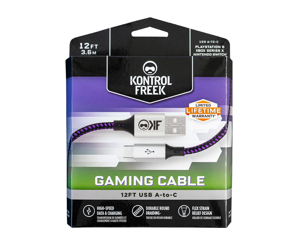 håndjern Løfte grit USB A-to-C Gaming Cable - Controller Charging Cable for Xbox Series X and  Switch Pro – KontrolFreek