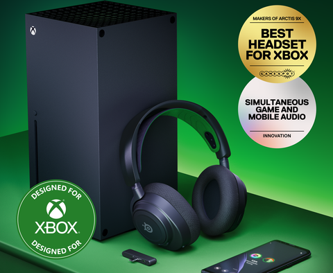 ARCTIS 7X Wireless Headset for Xbox KontrolFreek